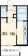 MELLAS青梅Ⅱの間取り画像