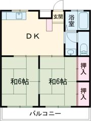 マンション速川の間取り画像
