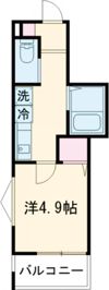 MELLAS青梅Ⅱの間取り画像