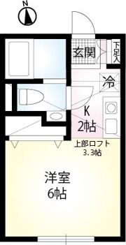 ヴェラハイツ磯子壱番館の間取り画像