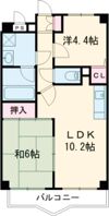 ちょーふ第一マンションの間取り画像