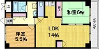 エクセル丹波橋の間取り画像