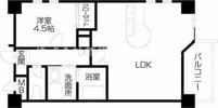 シティーフィールドⅠの間取り画像