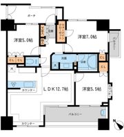 KDXレジデンス町田の間取り画像