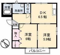 ハイツ ミクの間取り画像