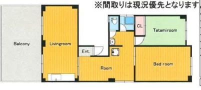 麻里布町ビルの間取り画像