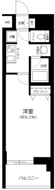 レガスタ錦糸町の間取り画像