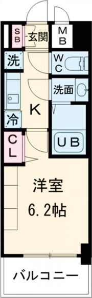 プレリス丸の内オーレルの間取り画像