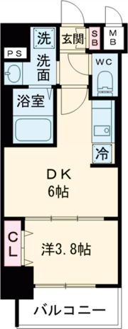 プレリス丸の内オーレルの間取り画像