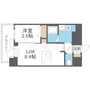 プレリス大阪今里サヴィアの間取り画像