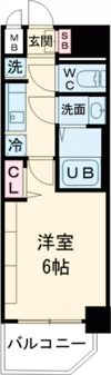 プレリス浅間町フォルテラの間取り画像
