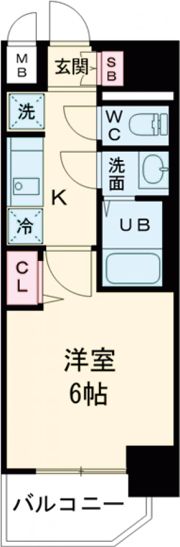 プレリス浅間町フォルテラの間取り画像