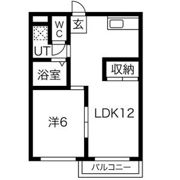 エスポワールの間取り画像