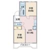 シャトー芝の間取り画像
