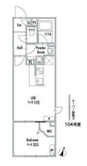 GRAN PASEO 鷺ノ宮の間取り画像