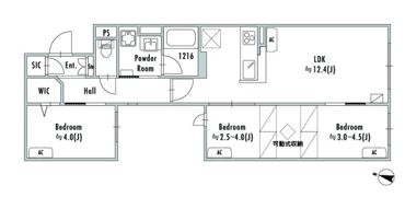 GRAN PASEO 鷺ノ宮の間取り画像