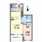 コンフォーザ虎丸の間取り画像