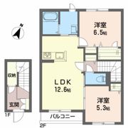 シャーメゾン ミュウの間取り画像
