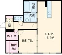 RICCO藤崎宮の間取り画像