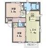 ライズ・プラミネントBの間取り画像