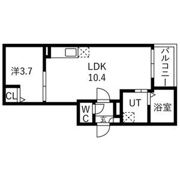 Jack shinhamaⅠの間取り画像