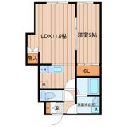 リヴェール台原の間取り画像