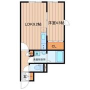 リヴェール台原Ⅲの間取り画像