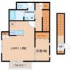 リヴェール上杉Aの間取り画像