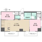 プライムアーバン西日暮里フロントの間取り画像