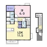 アンソレイエの間取り画像