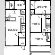 Land court 高田橋駅Bの間取り画像