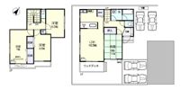 赤磐市下市戸建の間取り画像