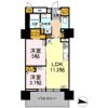 イニシアグラン札幌イースト 403号室の間取り画像