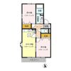 クレスト ⅠⅡの間取り画像