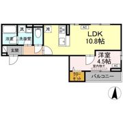 セレスティア東保木間の間取り画像