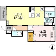 ヒラソル江田の間取り画像
