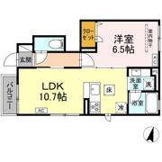 ヒラソル江田の間取り画像