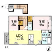 ヒラソル江田の間取り画像