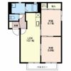 ヴィラアンジェ Bの間取り画像