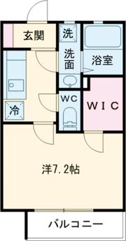 ウエストサイドリバーⅢの間取り画像