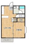 丸久第11コーポD棟の間取り画像