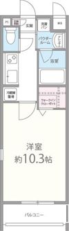 シャ トー揚羽の間取り画像