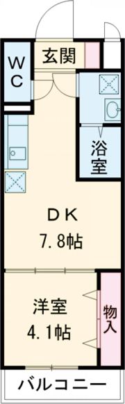 トレステーラ UGの間取り画像