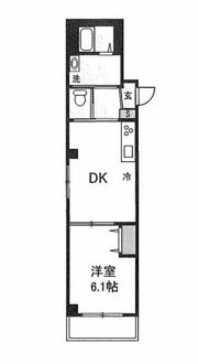 第23シンエイビルの間取り画像