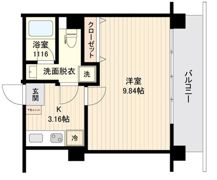 共栄町田ビルの間取り画像