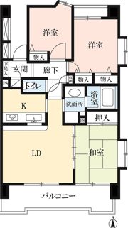 ドゥーエ練馬の間取り画像