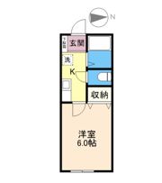 オーパ大門の間取り画像