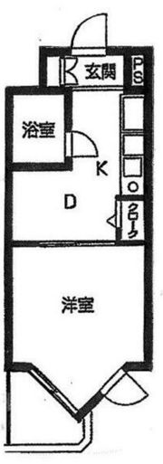 ヘリオス378立川の間取り画像