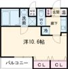 D.CREART鴻池新田werkの間取り画像