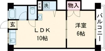 第一大森マンションの間取り画像